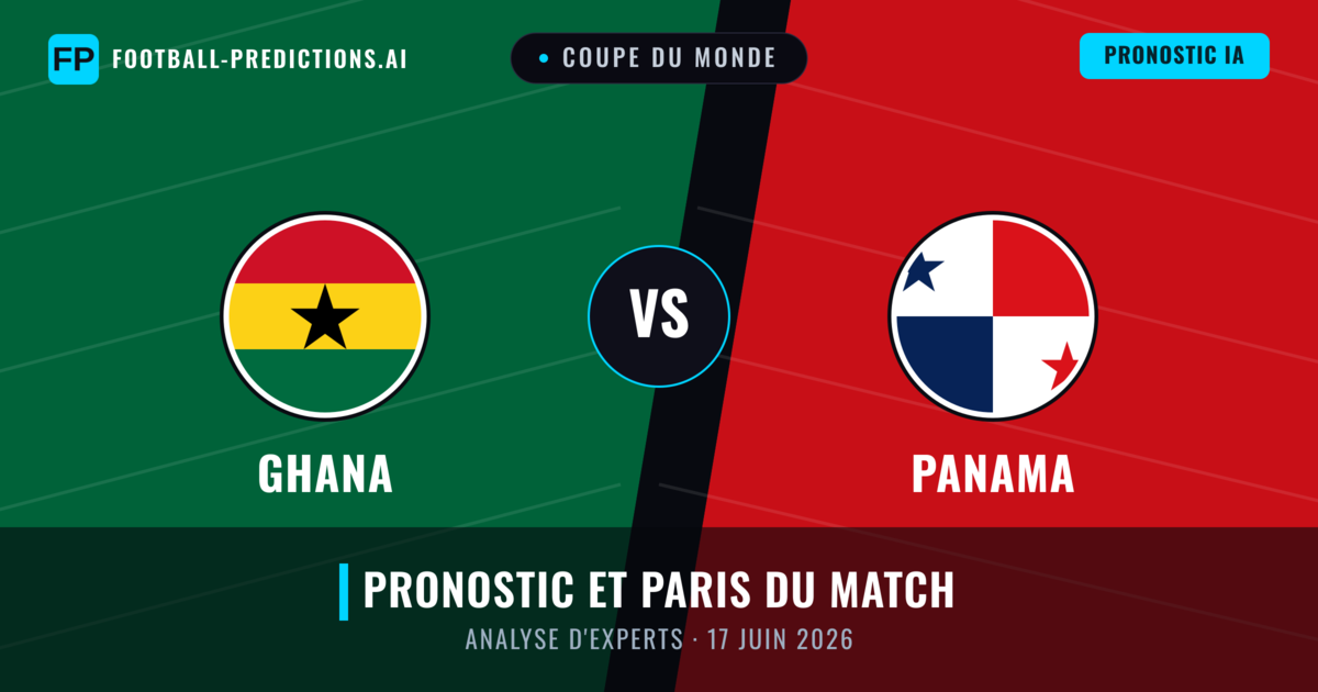 Ghana vs Panama — pronostic et avant-match