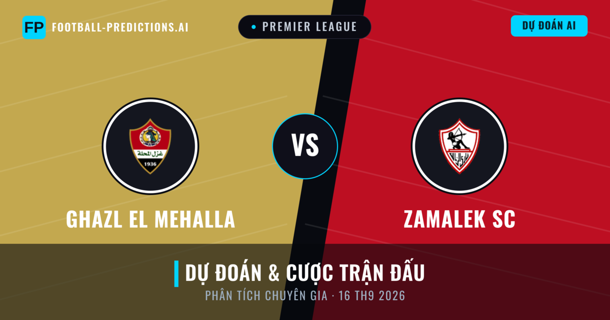 Ghazl El Mehalla vs Zamalek SC — dự đoán và xem trước trận đấu
