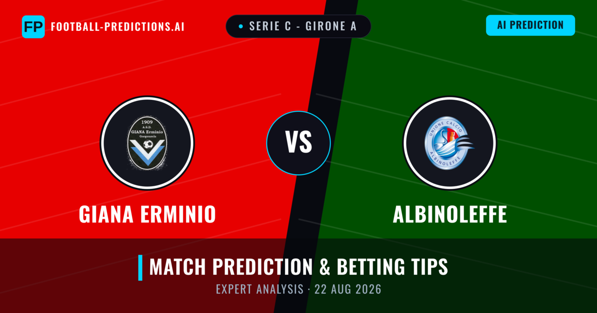 Giana Erminio vs Albinoleffe — match prediction & preview