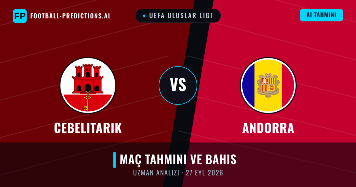 Cebelitarık - Andorra — maç tahmini ve önizleme