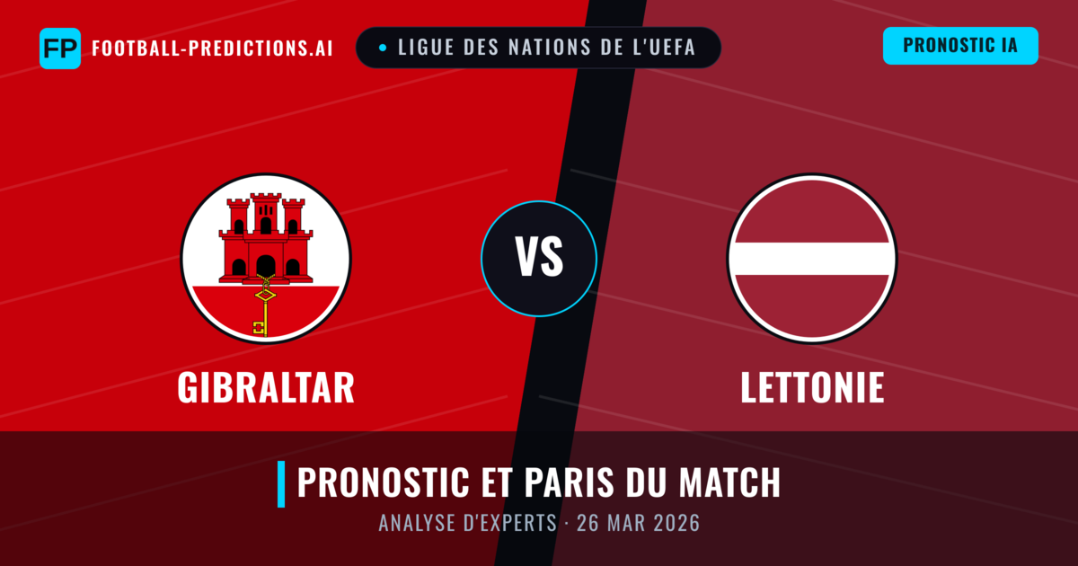 Gibraltar vs Lettonie — pronostic et avant-match