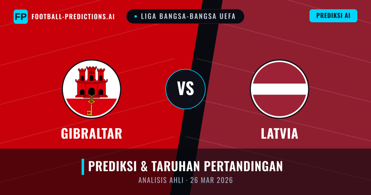 Gibraltar vs Latvia — prediksi dan pratinjau pertandingan