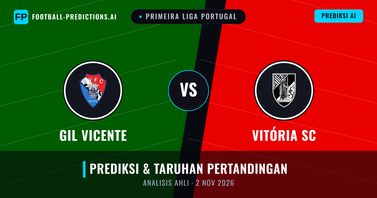 GIL Vicente vs Guimarães — prediksi dan pratinjau pertandingan