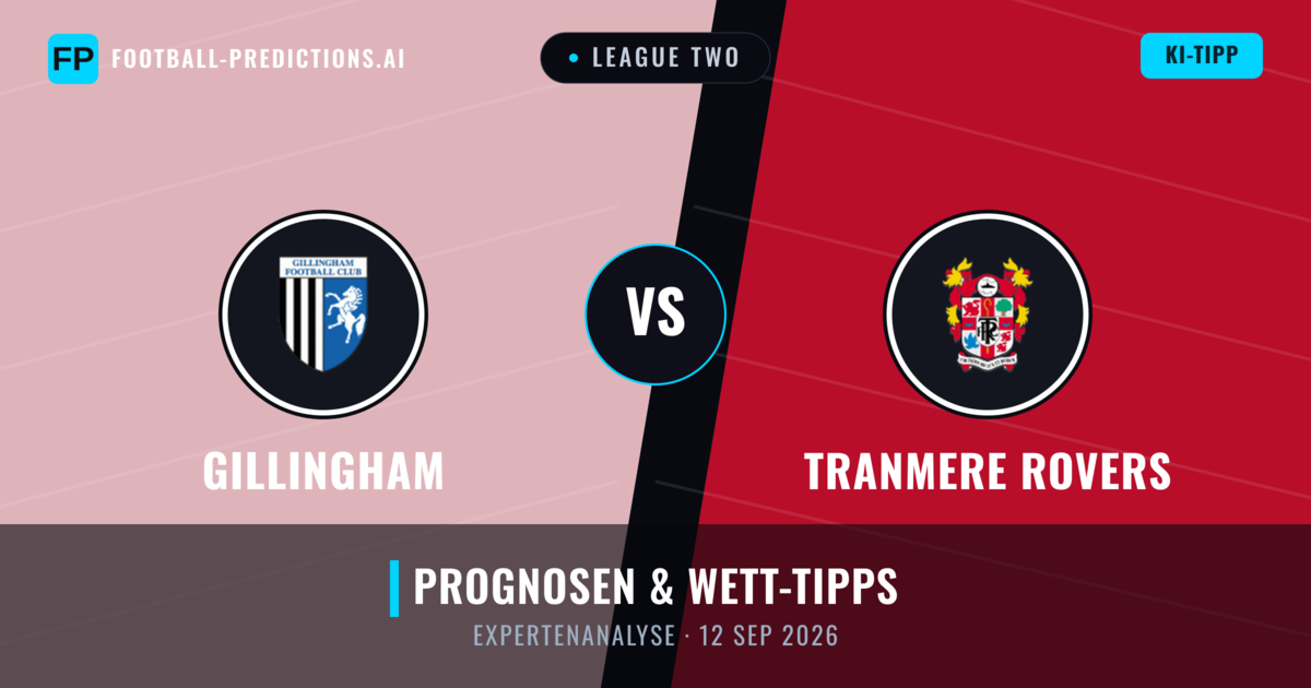 Gillingham vs Tranmere Rovers — Prognose und Spielvorschau