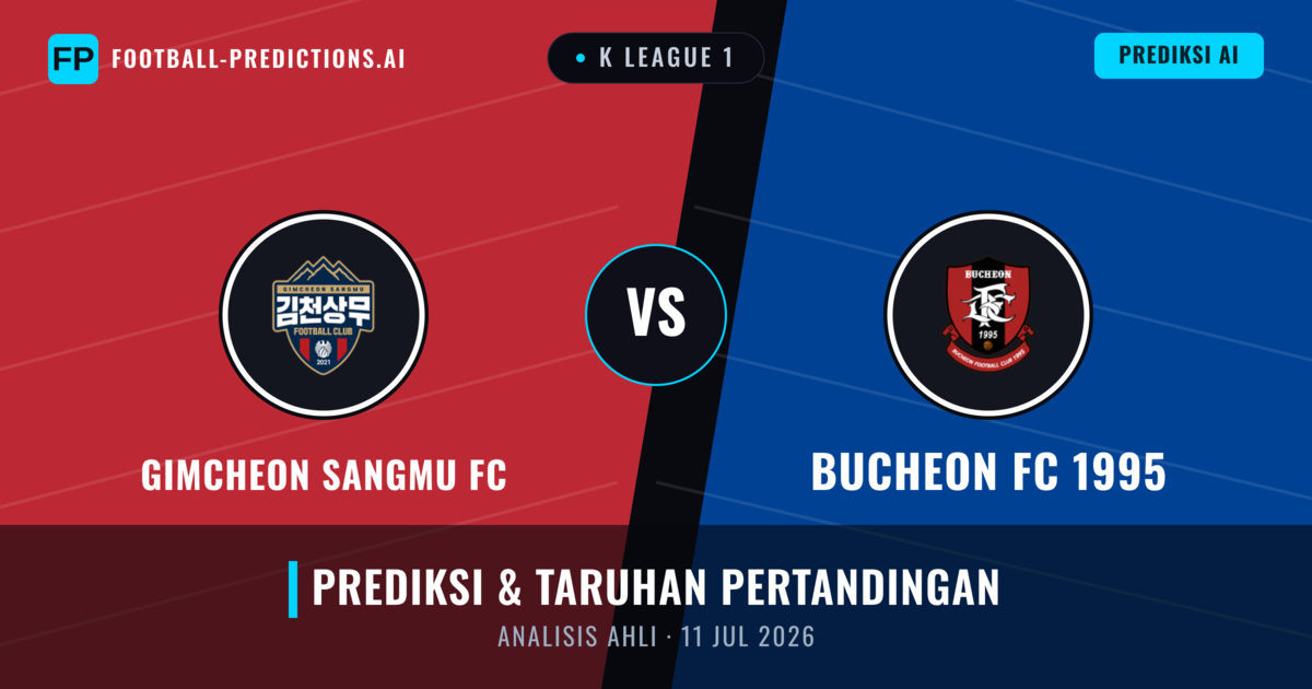 Gimcheon Sangmu vs Bucheon FC 1995 — prediksi dan pratinjau pertandingan