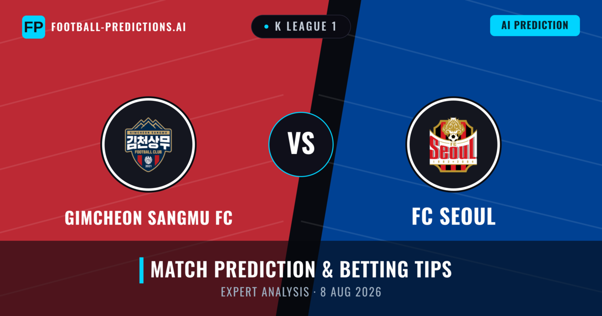 Gimcheon Sangmu FC vs FC Seoul — match prediction & preview