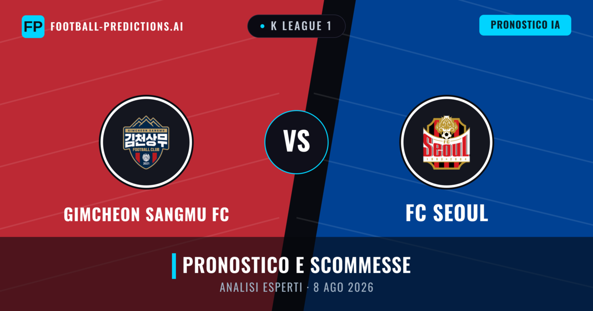 Gimcheon Sangmu FC vs FC Seoul — pronostico e anteprima del match