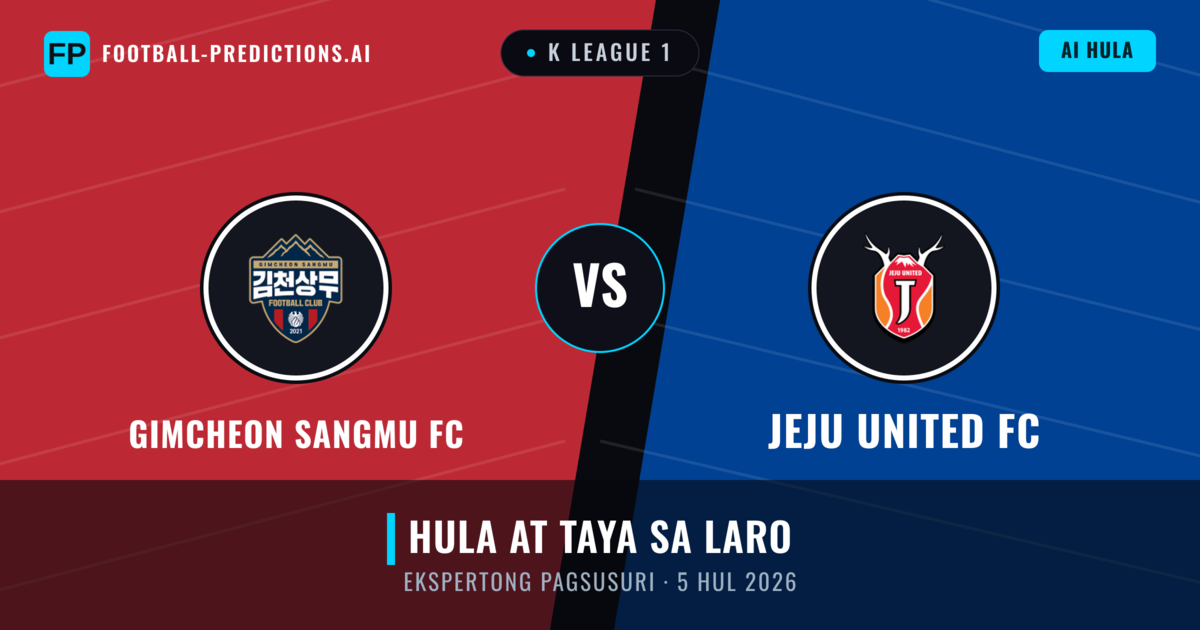 Gimcheon Sangmu FC vs Jeju United FC — hula at preview ng laban