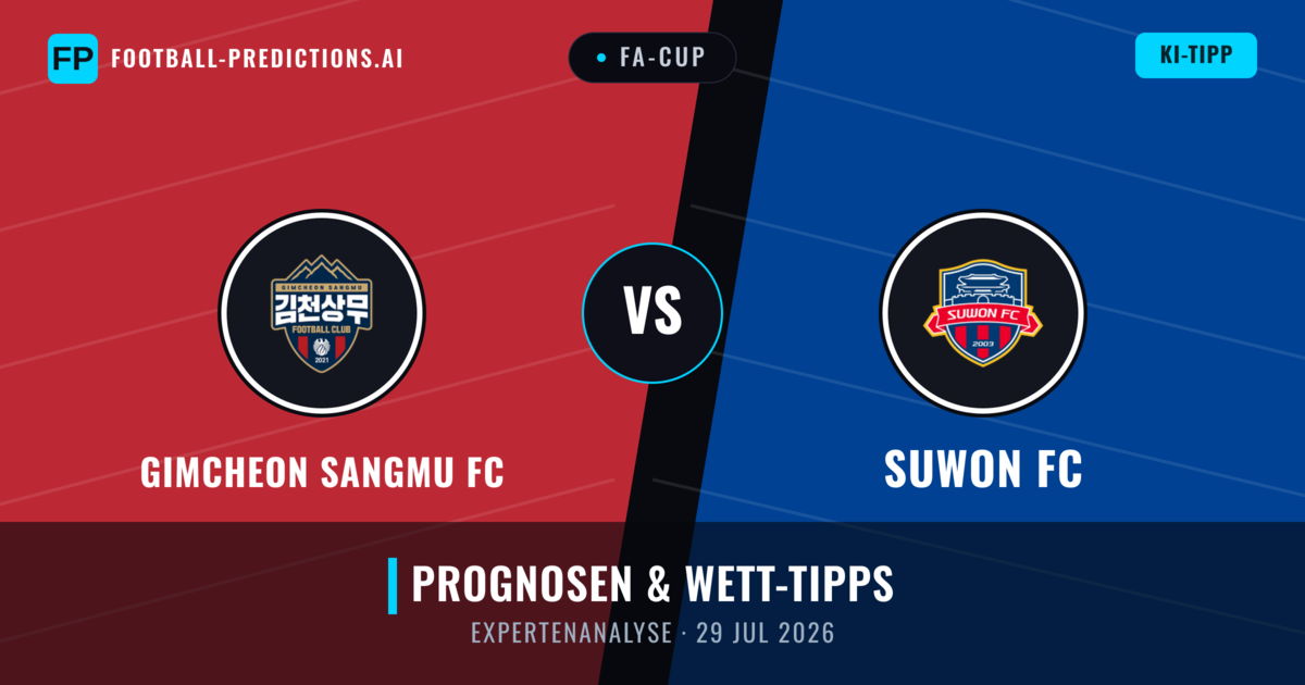 Gimcheon Sangmu FC vs Suwon FC — Prognose und Spielvorschau