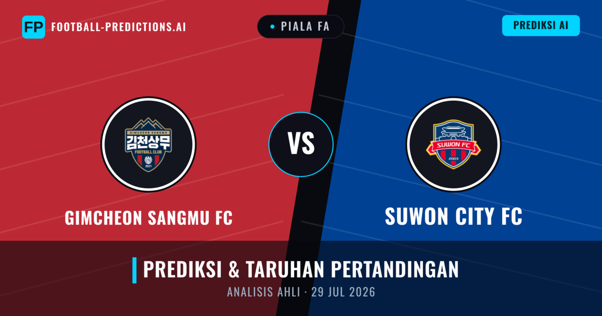 Gimcheon Sangmu vs Suwon City FC — prediksi dan pratinjau pertandingan