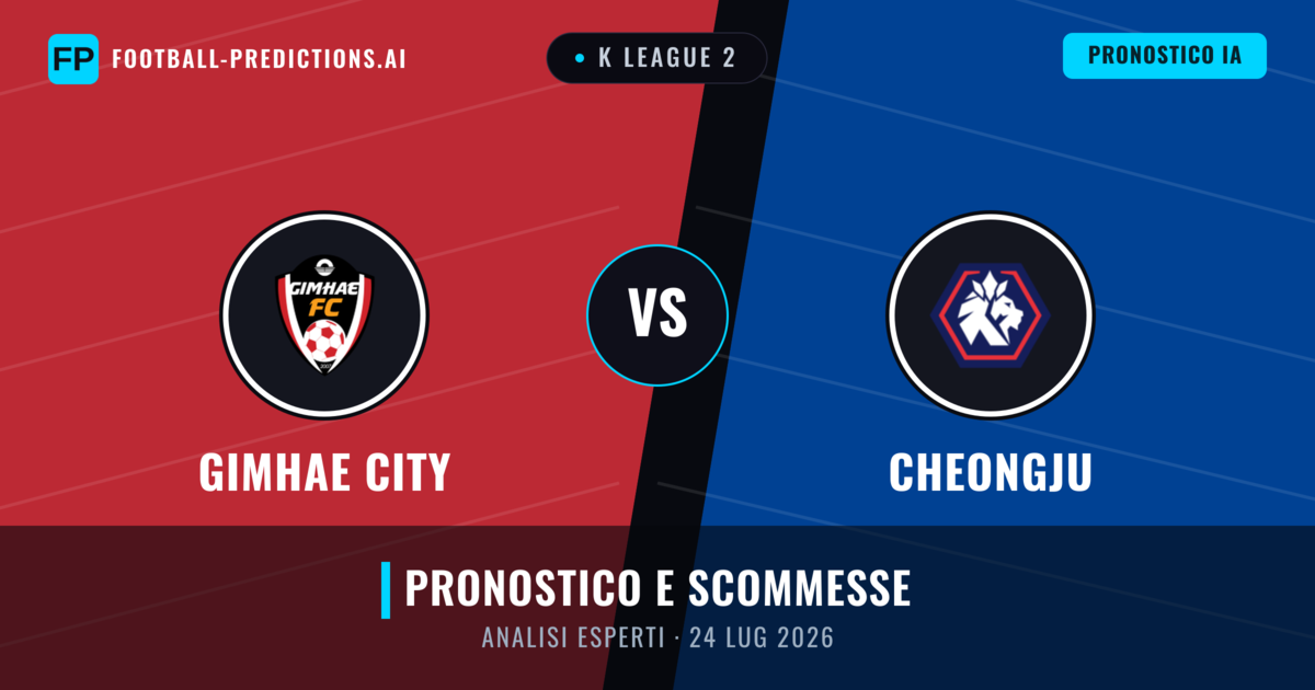 Gimhae City vs Cheongju — pronostico e anteprima del match