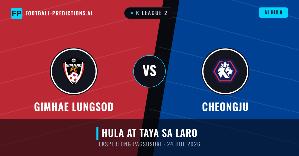 Gimhae Lungsod vs Cheongju — hula at preview ng laban