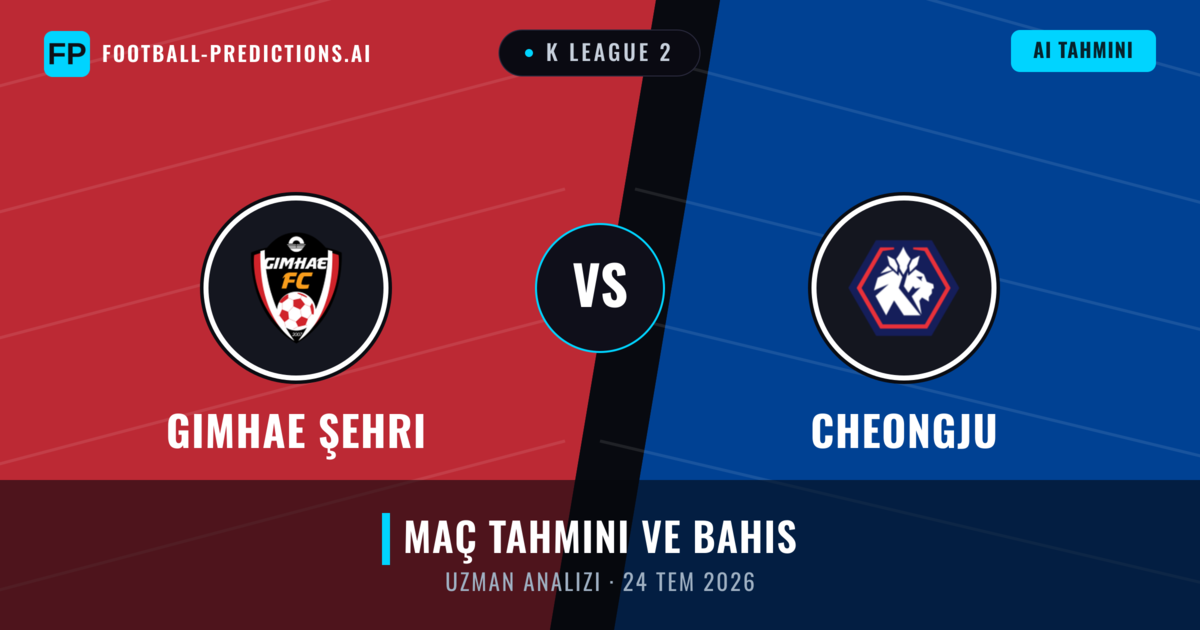 Gimhae Şehri - Cheongju — maç tahmini ve önizleme