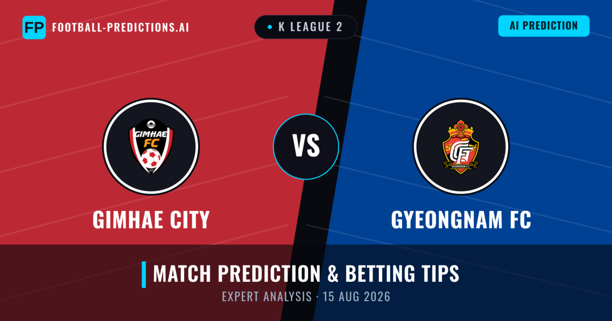 Gimhae City vs Gyeongnam FC — match prediction & preview