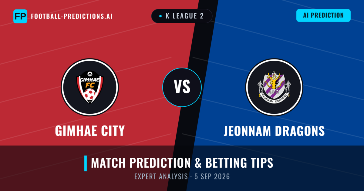 Gimhae City vs Jeonnam Dragons — match prediction & preview