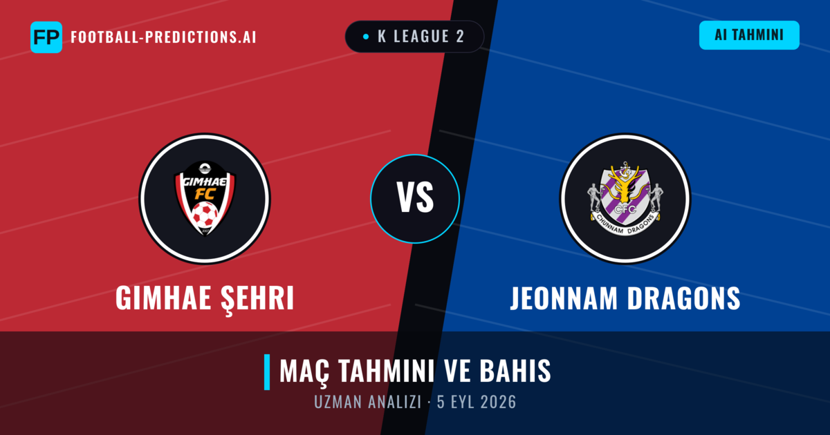 Gimhae Şehri - Jeonnam Dragons — maç tahmini ve önizleme