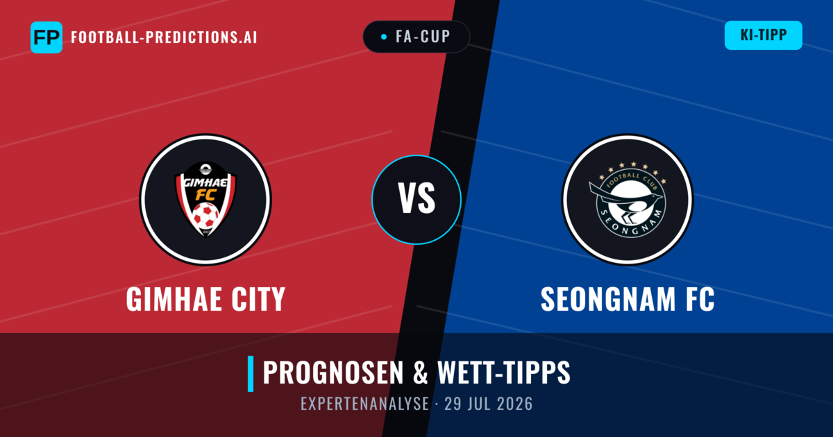 Gimhae City vs Seongnam FC — Prognose und Spielvorschau