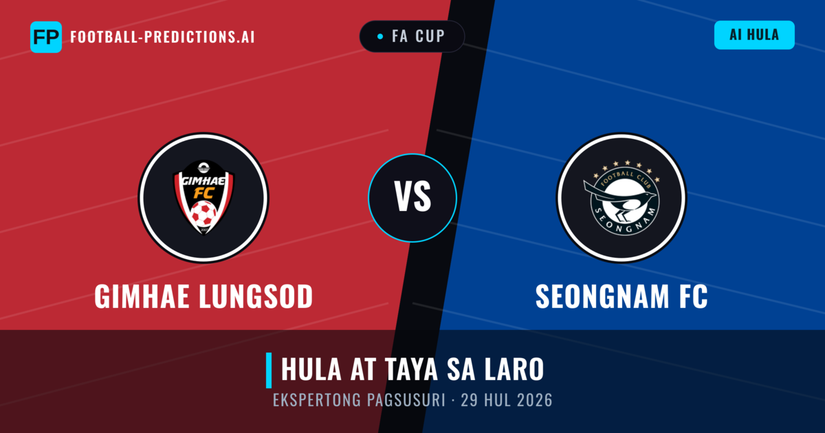 Gimhae Lungsod vs Seongnam FC — hula at preview ng laban