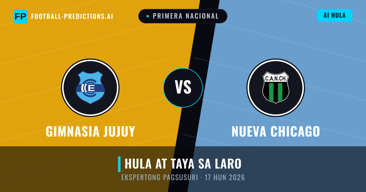 Gimnasia Jujuy vs Nueva Chicago — hula at preview ng laban