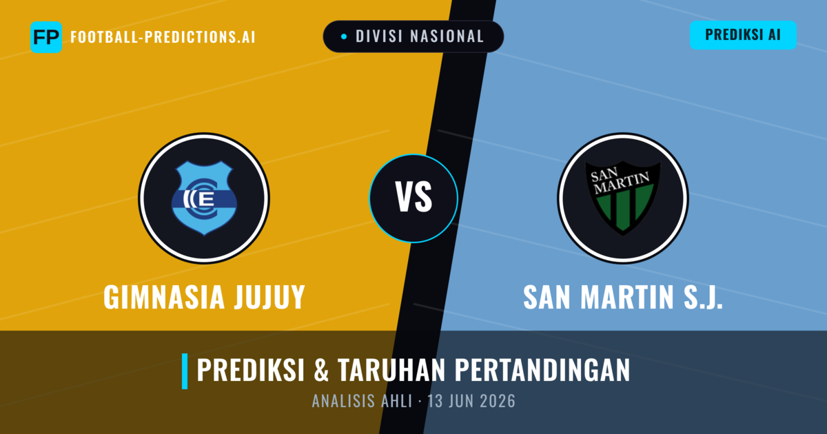 Gimnasia Jujuy vs San Martín SJ — prediksi dan pratinjau pertandingan