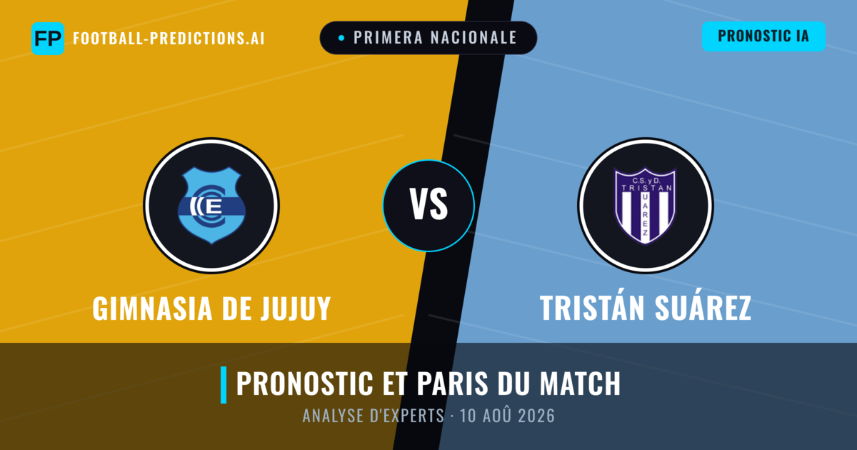 Gimnasia de Jujuy vs Tristán Suárez — pronostic et avant-match