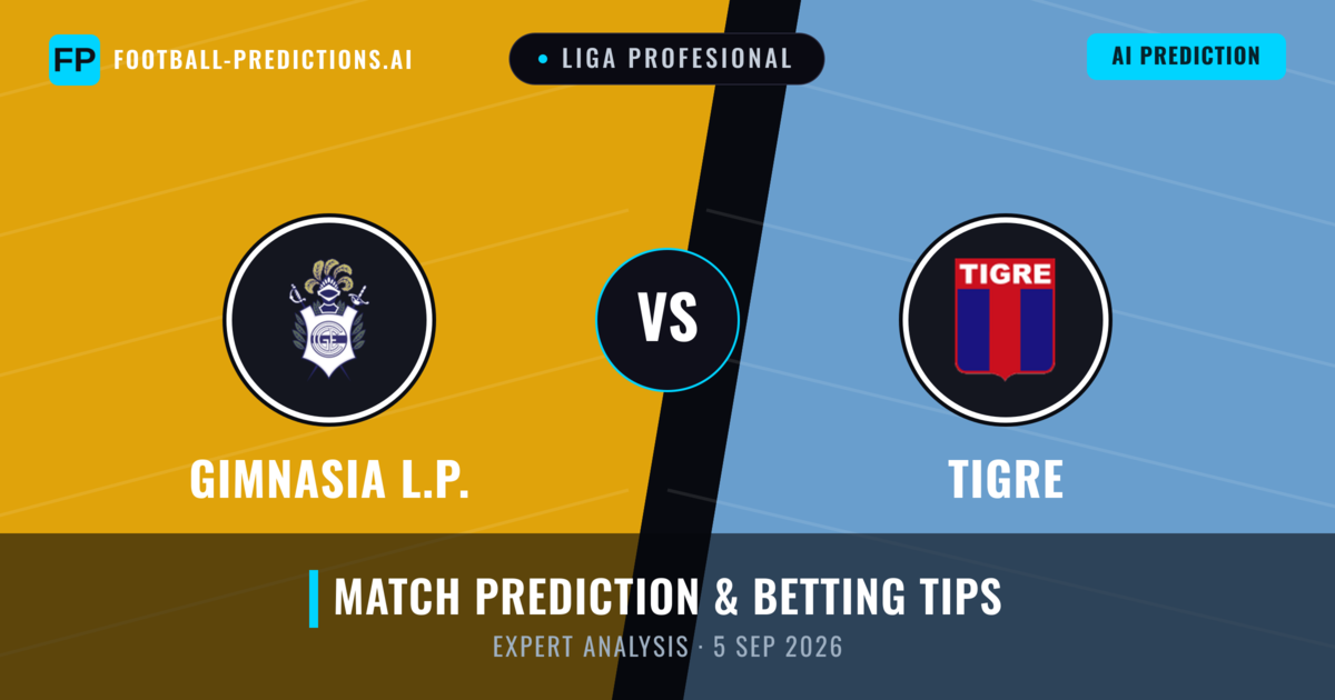 Gimnasia L.P. vs Tigre — match prediction & preview