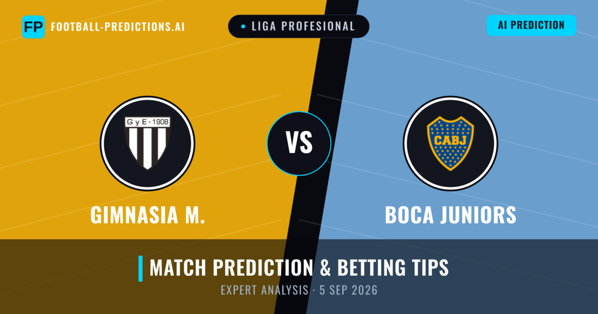 Gimnasia M. vs Boca Juniors — match prediction & preview