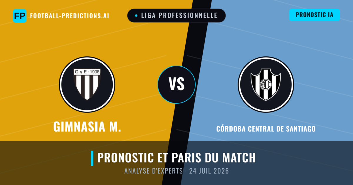 Gimnasia M. vs Córdoba Central de Santiago — pronostic et avant-match