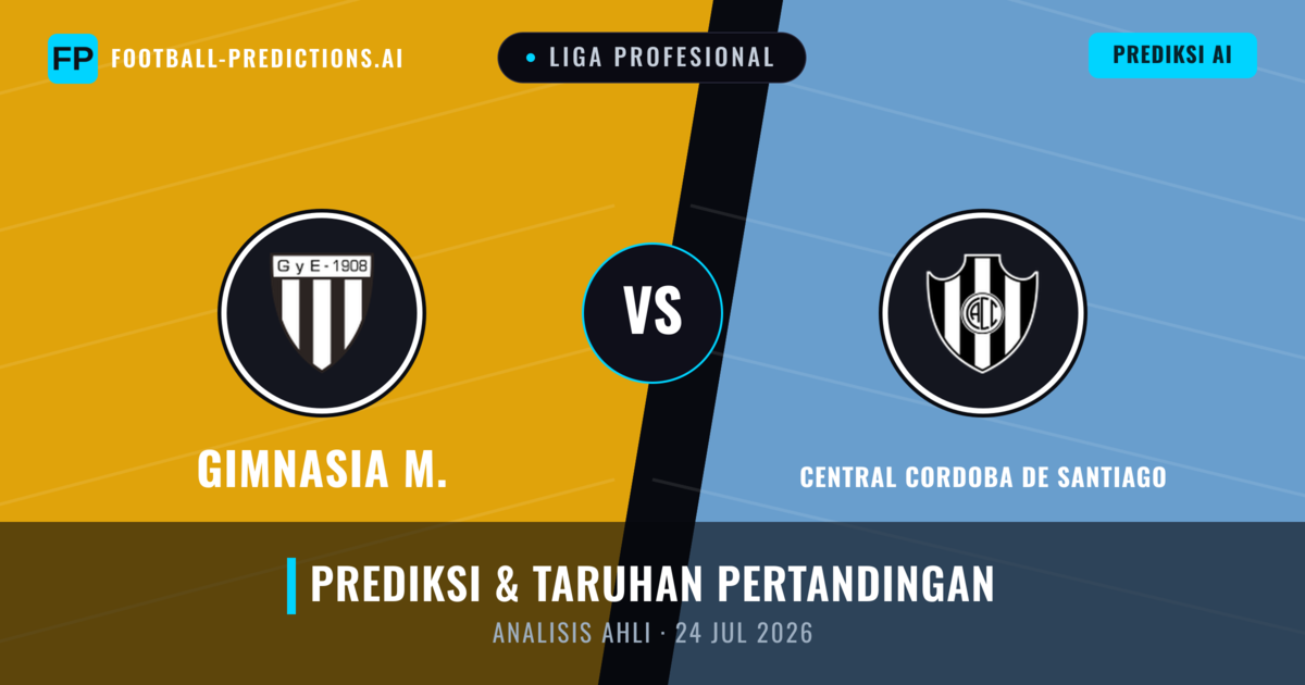 Gimnasia M. vs Central Córdoba de Santiago — prediksi dan pratinjau pertandingan