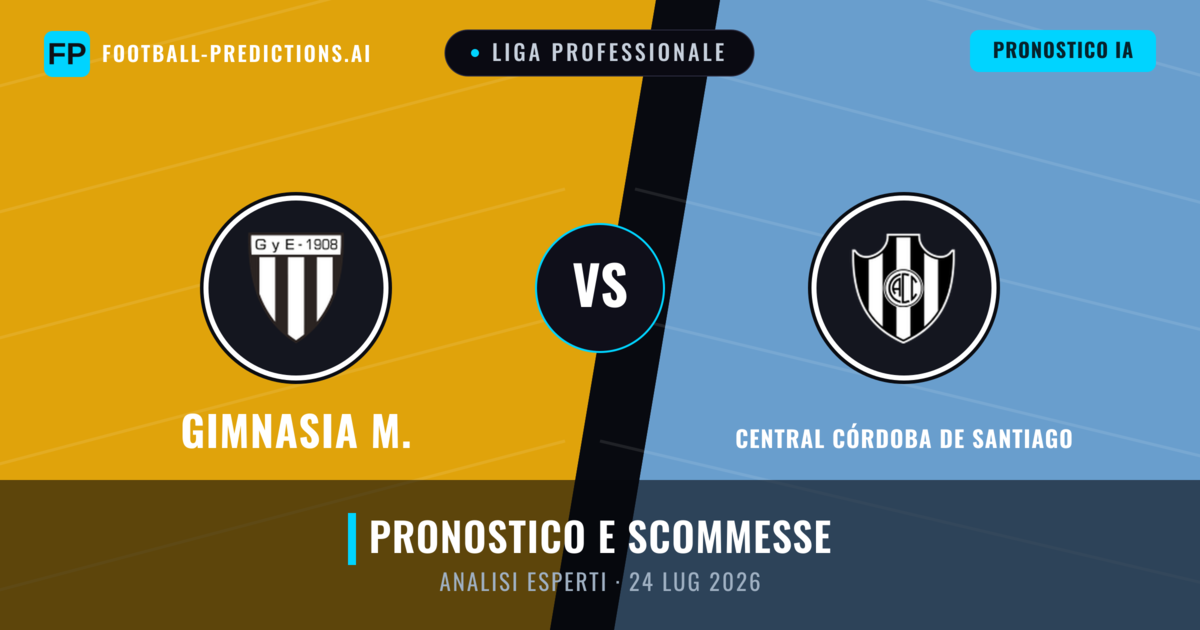 Gimnasia M. vs Central Córdoba de Santiago — pronostico e anteprima del match