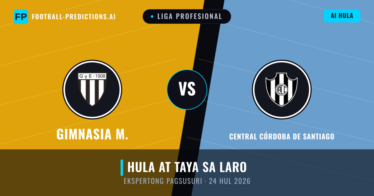 Gimnasia M. vs Central Córdoba de Santiago — hula at preview ng laban