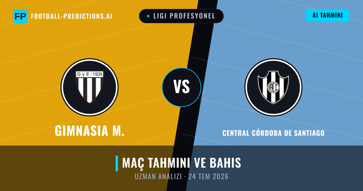 Gimnasia M. - Central Córdoba de Santiago — maç tahmini ve önizleme
