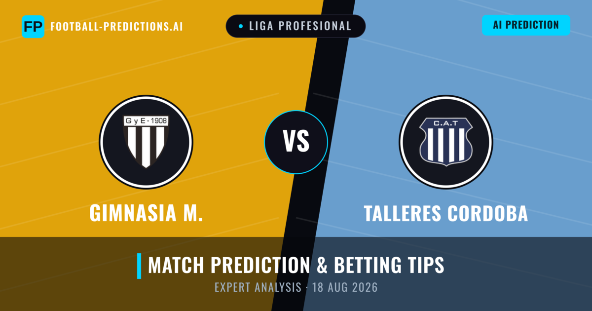 Gimnasia M. vs Talleres Cordoba — match prediction & preview
