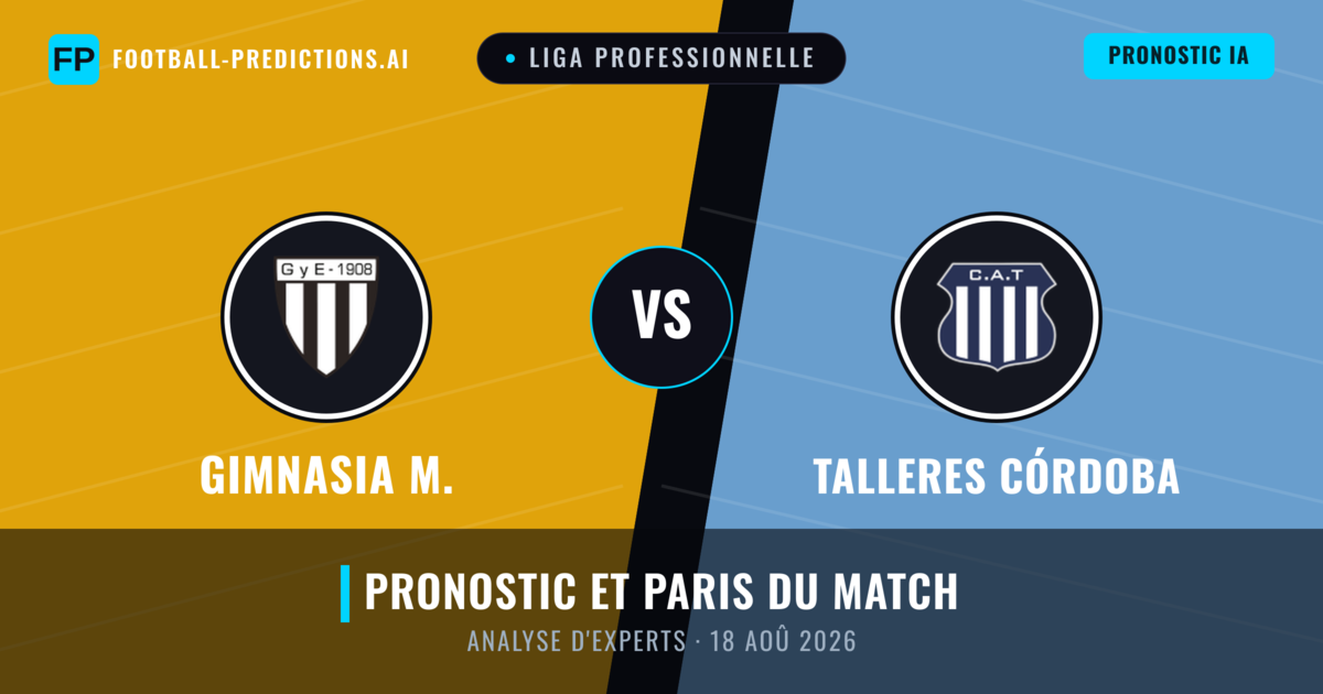 Gimnasia M. vs Talleres Córdoba — pronostic et avant-match