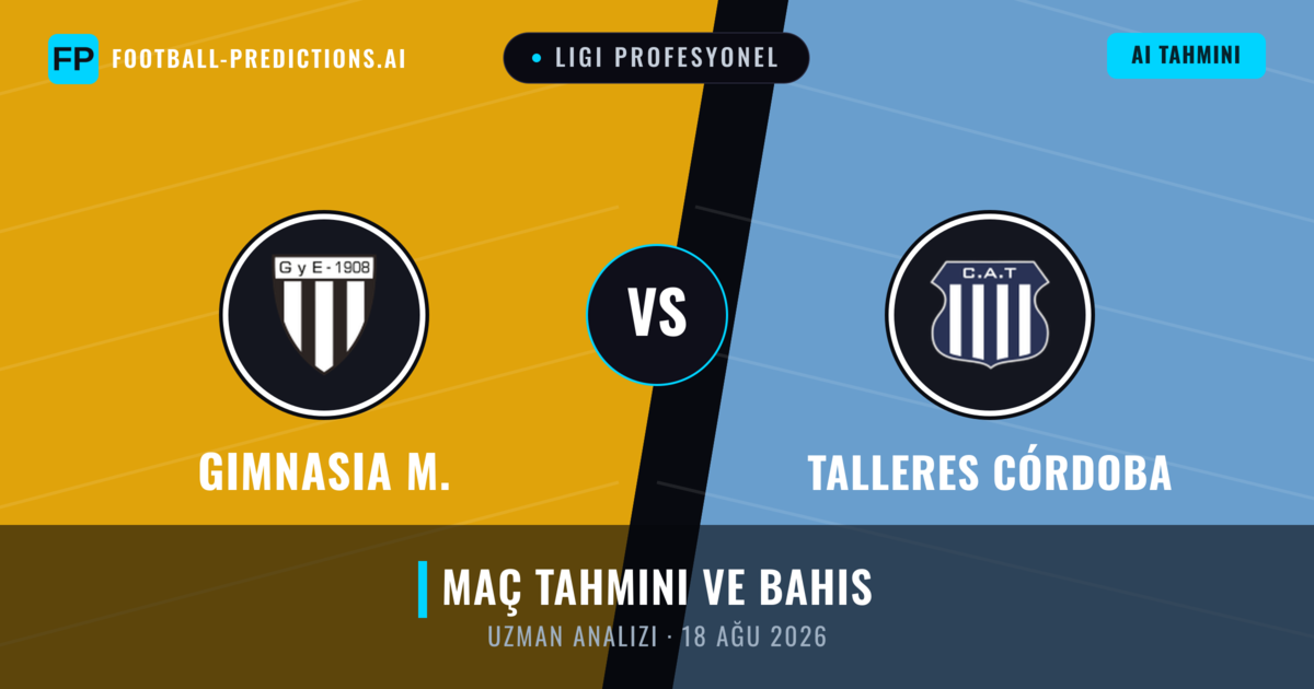Gimnasia M. - Talleres Córdoba — maç tahmini ve önizleme