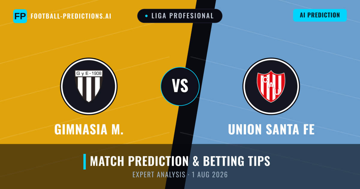 Gimnasia M. vs Union Santa Fe — match prediction & preview