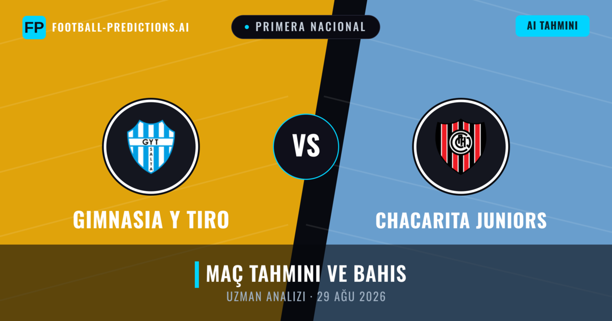 Gimnasia Y Tiro - Chacarita Juniors — maç tahmini ve önizleme