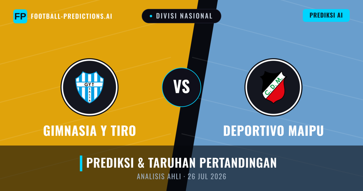 Gimnasia y Tiro vs Deportivo Maipu — prediksi dan pratinjau pertandingan
