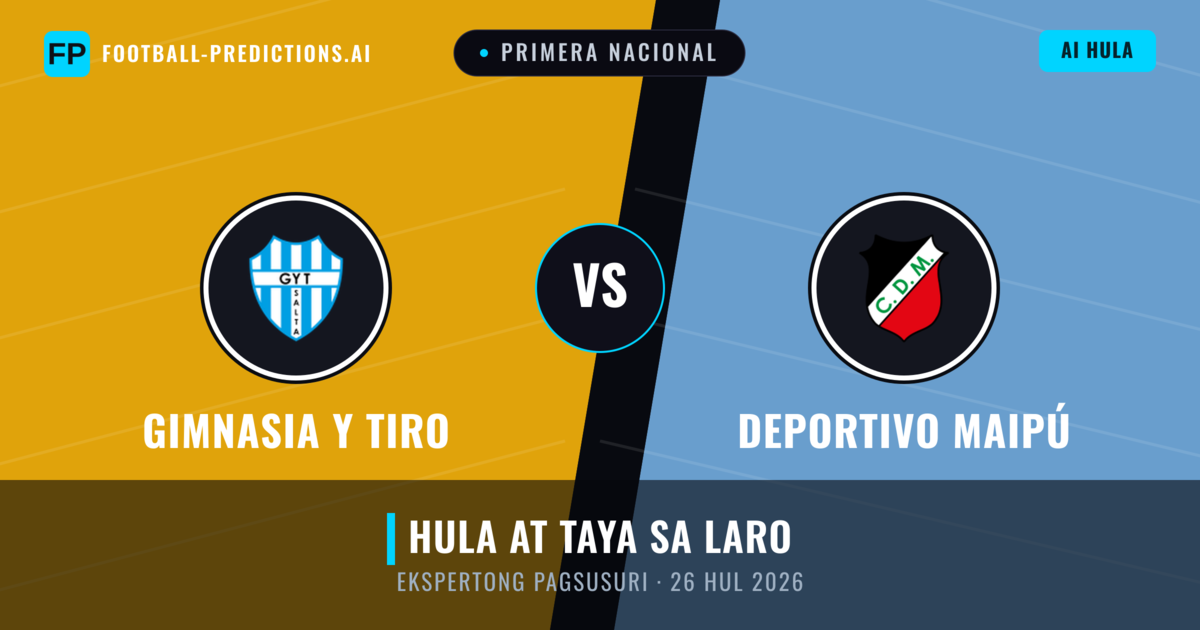Gimnasia y Tiro vs Deportivo Maipú — hula at preview ng laban