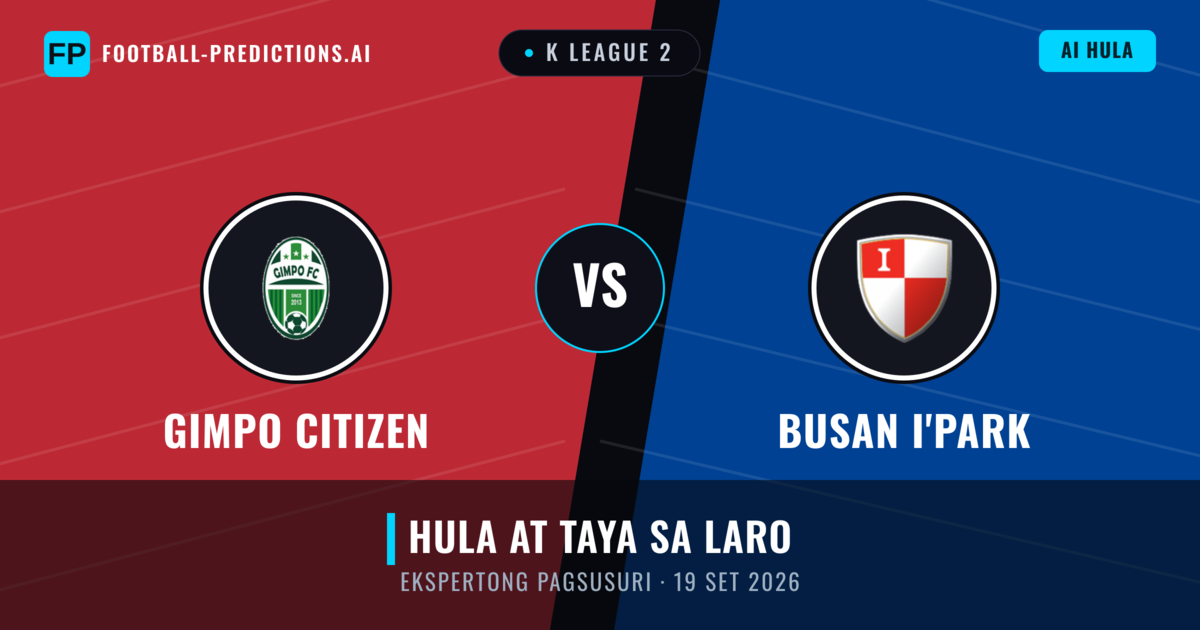 Gimpo Citizen vs Busan I'Park — hula at preview ng laban