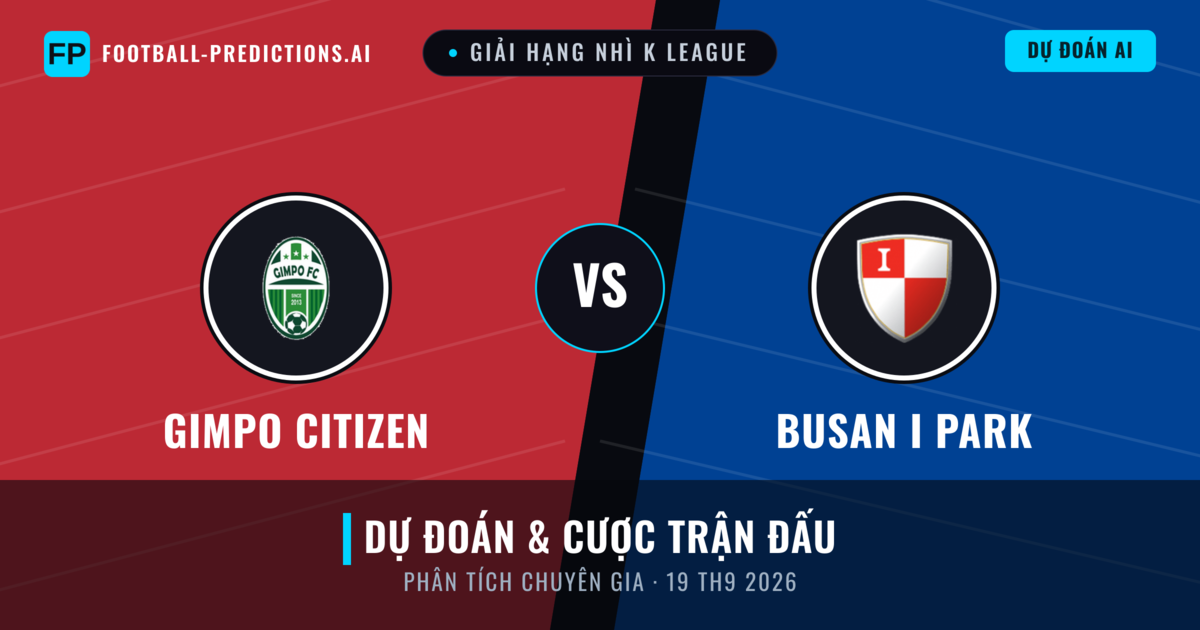 Gimpo Citizen vs Busan I Park — dự đoán và xem trước trận đấu