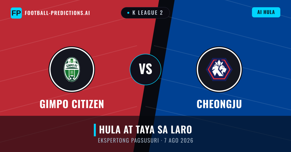Gimpo Citizen vs Cheongju — hula at preview ng laban
