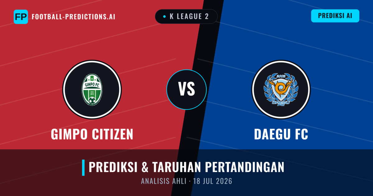 Gimpo Citizen vs Daegu FC — prediksi dan pratinjau pertandingan