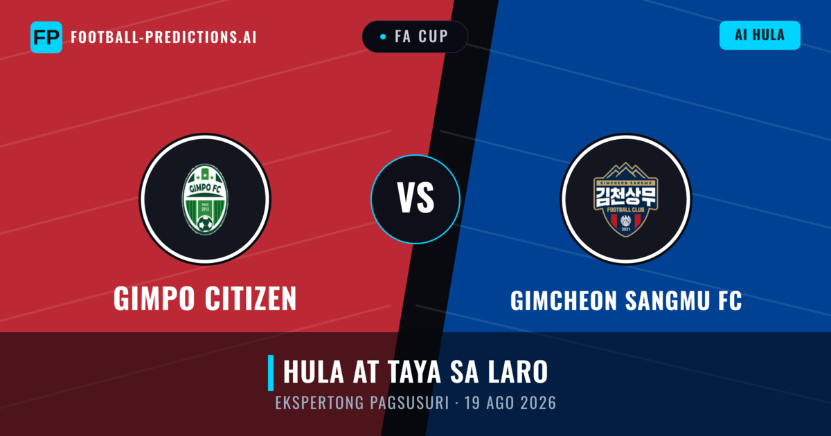 Gimpo Citizen vs Gimcheon Sangmu FC — hula at preview ng laban