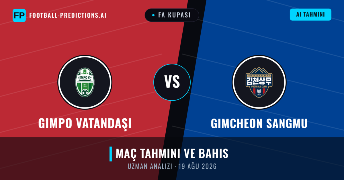 Gimpo Vatandaşı - Gimcheon Sangmu — maç tahmini ve önizleme