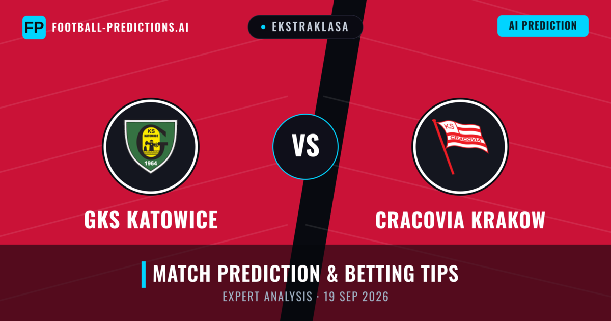 GKS Katowice vs Cracovia Krakow — match prediction & preview