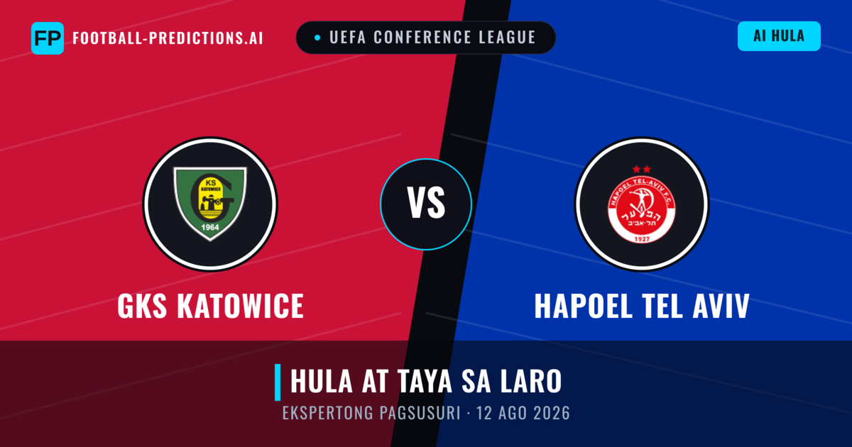GKS Katowice vs Hapoel Tel Aviv — hula at preview ng laban