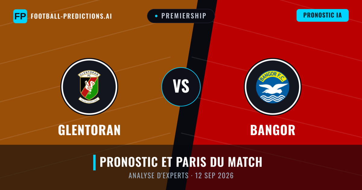 Glentoran vs Bangor — pronostic et avant-match