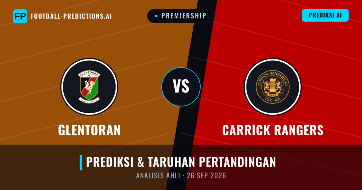 Glentoran vs Carrick Rangers — prediksi dan pratinjau pertandingan