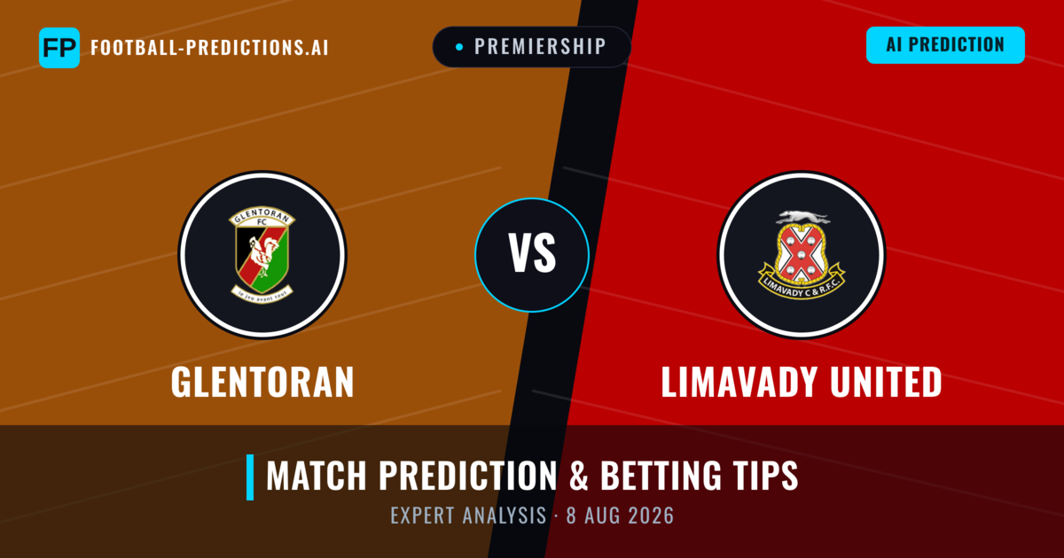Glentoran vs Limavady United — match prediction & preview